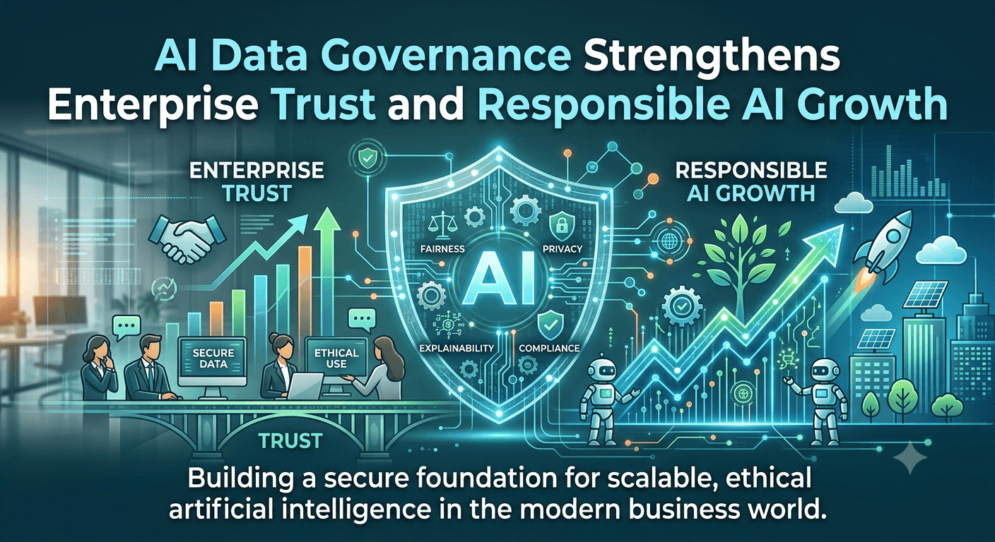 AI Data Governance Strengthens Enterprise Trust and Responsible AI Growth
